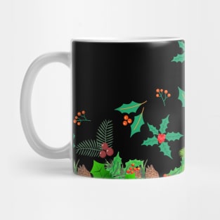 Christmas Floral pattern Mug